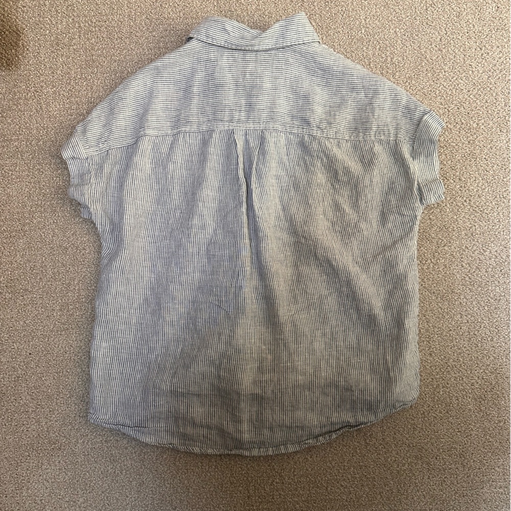 Quince linen camp shirt size XS - Picture 3 of 3